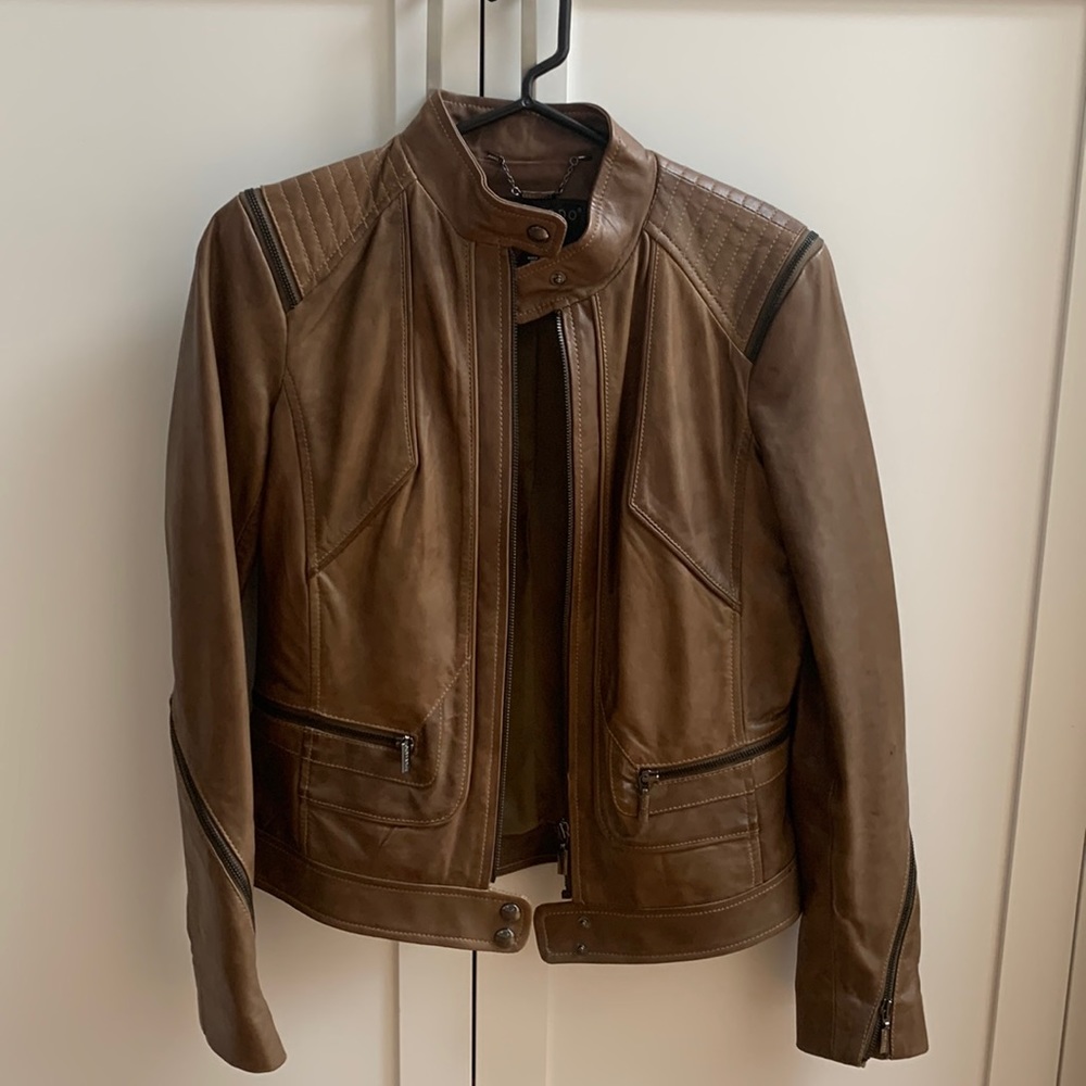 Bernardo 100% leather jacket